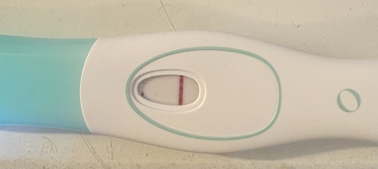 Ovum test - faint positive or faulty?? Or nothing?