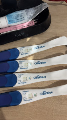 Clear blue test. Evap line or positive