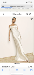 Brands like reformation that do bridal range
