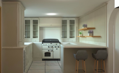 Which colour looks better with the floor?