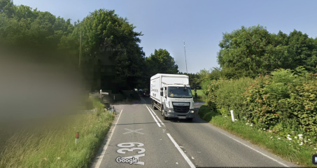 1hour + walk for two 11 year old boys through country roads next to cars driving 50mph+ to catch a bus to neighbouring village..