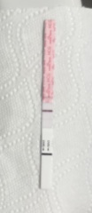 I had a faint line at 8dpo in the afternoon. Today is 10dpo does that look normal?