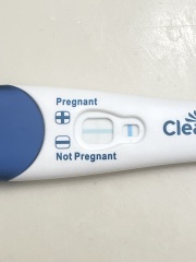 Faint positive Clear Blue