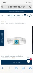 Can anyone suggest where to look for a topaz ring?