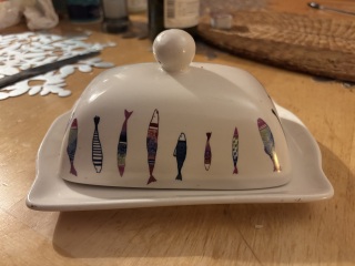 To ask you to show me your butter dish