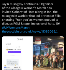 The “women’s march” that’s all about the men.