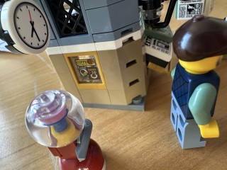 To show me your Lego collection?