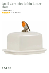 To ask you to show me your butter dish