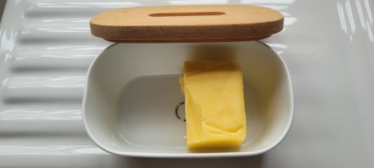 To ask you to show me your butter dish