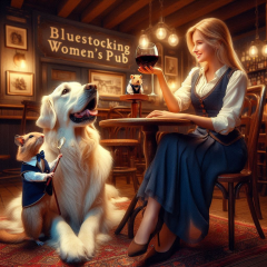 The Bluestocking: where conversation should supersede cards