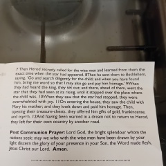 Sharing Sunday services