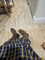 Penelope Chilvers inclement boots.