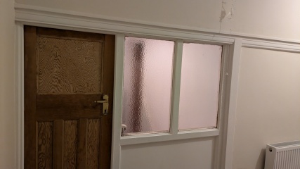 Window ideas- difficult to fit blind/curtain pole