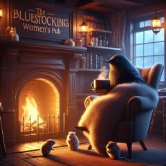 Ladies and Ladies: The Bluestocking is open: again