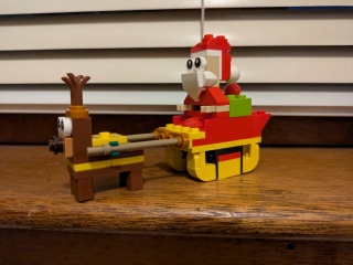 To show me your Lego collection?