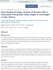 To ask why some mothers insist on breastfeeding despite weight loss?