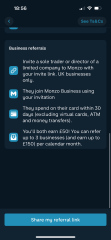 Free £50 within a few days - Monzo bank account