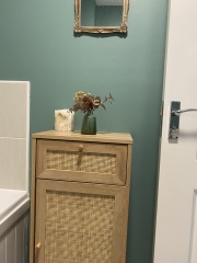 What blind for bathroom?
