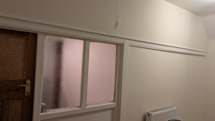 Window ideas- difficult to fit blind/curtain pole