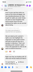 Part 2: The Women's March that is all about men
