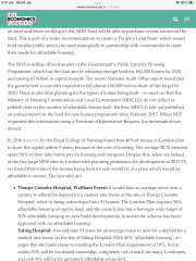Can we do something about William and Charles profiting from the NHS etc ?