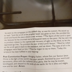 Sharing Sunday services