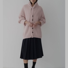 Long cardigan for a middle aged petite