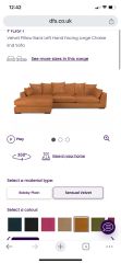 Pillow back vs formal back sofa