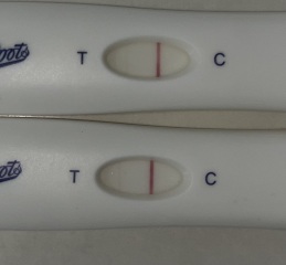 Still testing positive a month on.