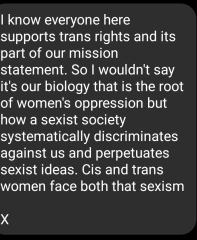 The “women’s march” that’s all about the men.