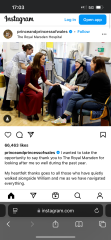 Catherine’s return to duties