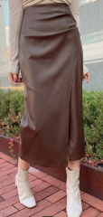 Are leather pencil skirts dated?