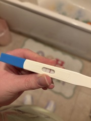Pregnant or evap line? cheap strip test