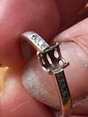 Stone fell out of partners engagement ring after 8 months..