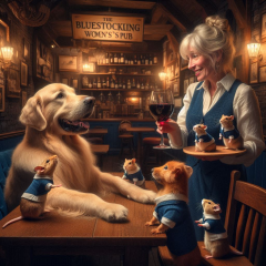 The Bluestocking: where conversation should supersede cards