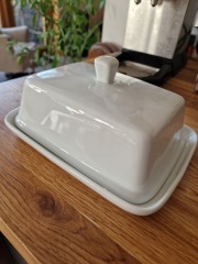To ask you to show me your butter dish