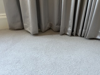 Curtains - made to order hems not neat