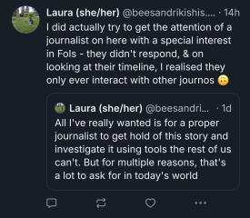 Freedom of Information requests about SEEN and Mumsnet