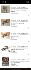 Lego collection valuation