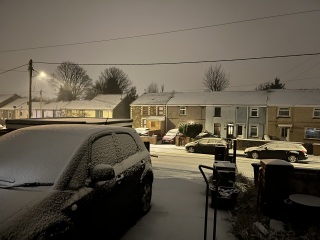 Has anyone got snow yet?