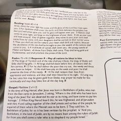 Sharing Sunday services