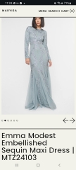 To ask for wedding dress suggestions