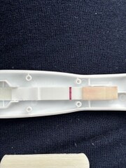 Faint positive or line eyes