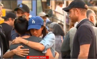 Sussexes statement about Californian wildfires