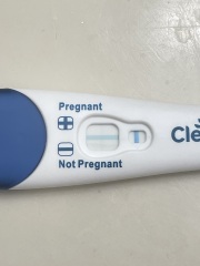 Faint positive Clear Blue