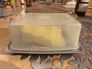 To ask you to show me your butter dish