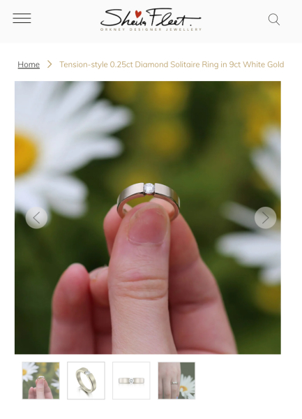Can I have a look at your engagement rings?