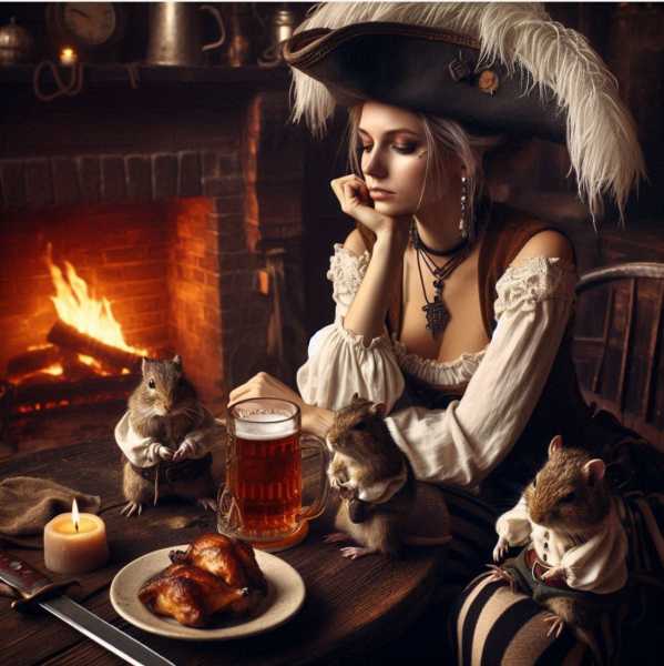 The Bluestocking. All gerbils welcome, must have own frou-frou skirt.