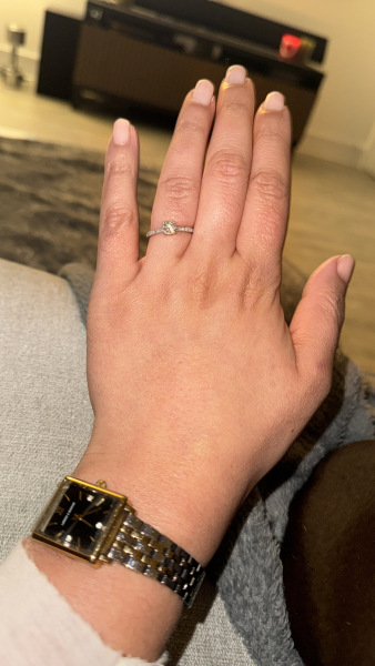 Can I have a look at your engagement rings?