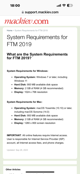 Laptop for family history